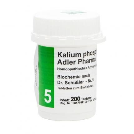 Kalium phosphoricum D6 Adler Pharma Biochemie nach Dr. Schüßler Nr.5 , Tablette