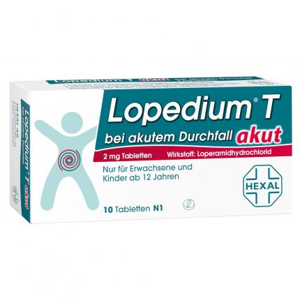 Lopedium T akut bei akutem Durchfall
