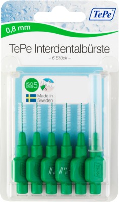 TEPE Interdentalbürste 0,8mm grün