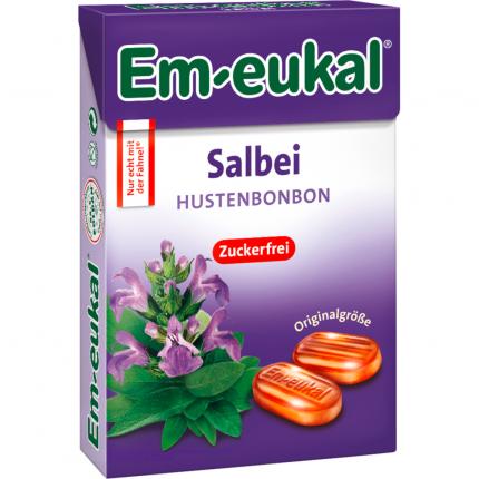 Em-eukal Salbei Hustenbonbon zuckerfrei
