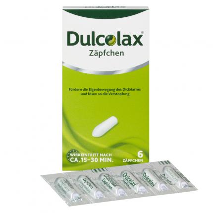 Dulcolax Zäpfchen - Abführmittel bei Verstopfung