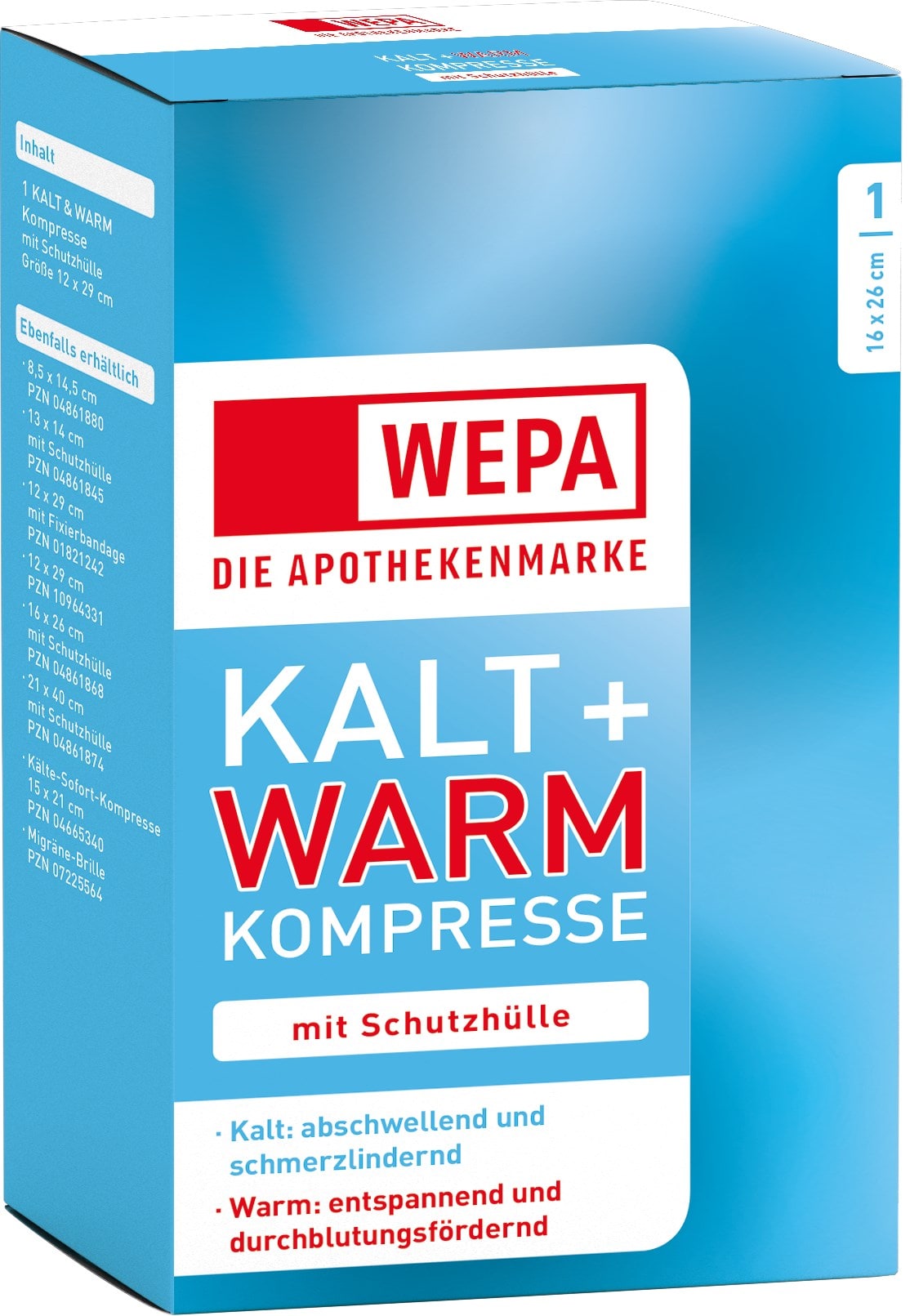 Kalt-Warm-Kompresse Coolpack – 16x26 Cm, Mehrfachanwendung, Schmerzlindernd & Entzündungshemmend