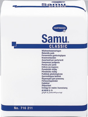 SAMU Wöchnerinnen Vorlagen Classic Maxi 11x35 Cm (56) | SaniPlus Direkt